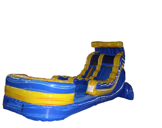15' Super Splash Pad Single Lane (wet or dry)
