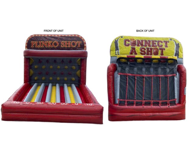 Connect 4 Basketball and Plinko Basketball