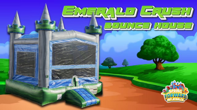 Emerald Crush 13x13 Bounce House