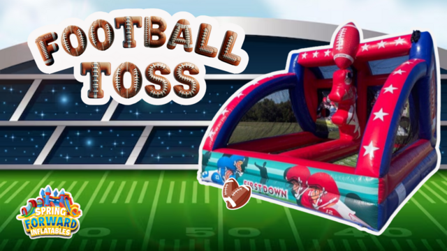 First Down Inflatable Football Game