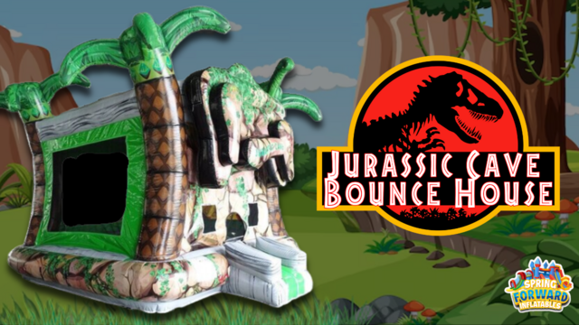 Jurassic Cave Bounce House
