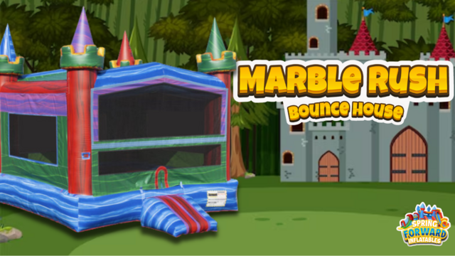 Marble Rush Bounce House 15x15
