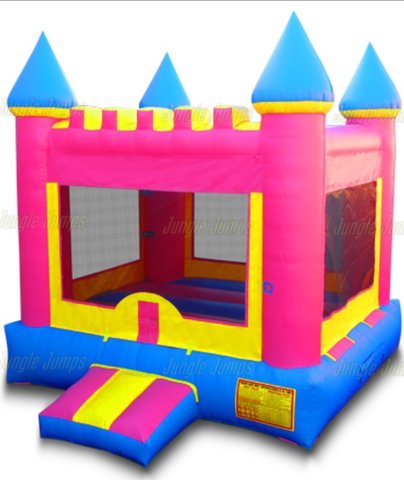 Princess Castle Bounce House 15x15
