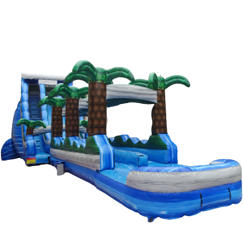 Video Gamer Bounce House and Dual Slide Combo